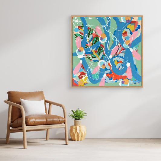 Canvas Print: "Shifting Ground"